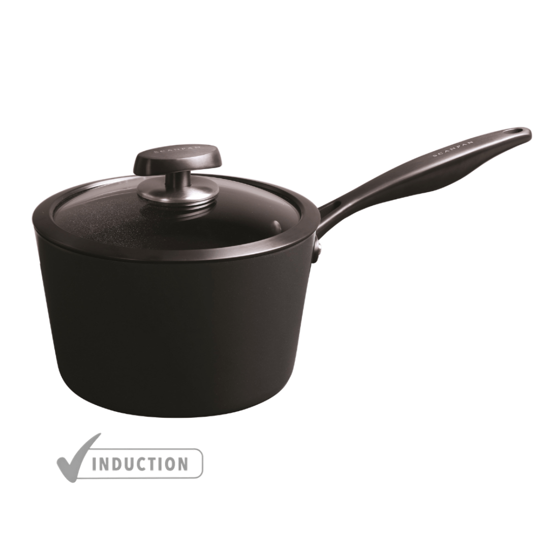 Shop at SCANPAN UK with the NEW SCANPAN Pro SB+ 18cm Saucepan with Lid
