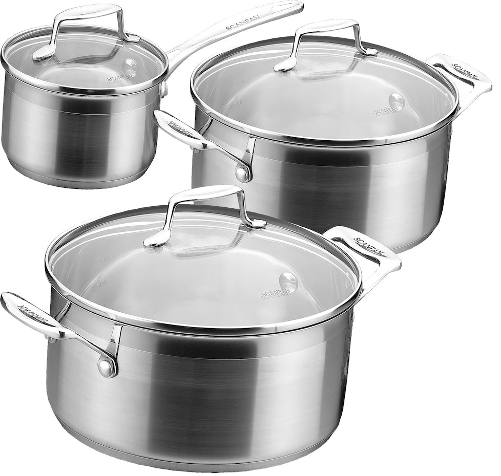 SCANPAN UK SCANPAN Impact 3pc Cookware Set