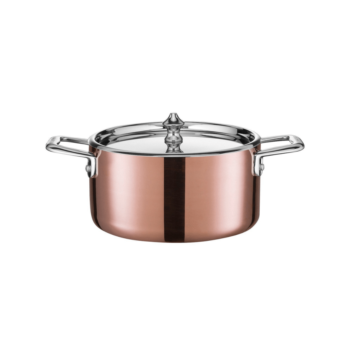 SCANPAN UK SCANPAN Maitre D Copper Dutch Oven With Lid 16cm 1.5L