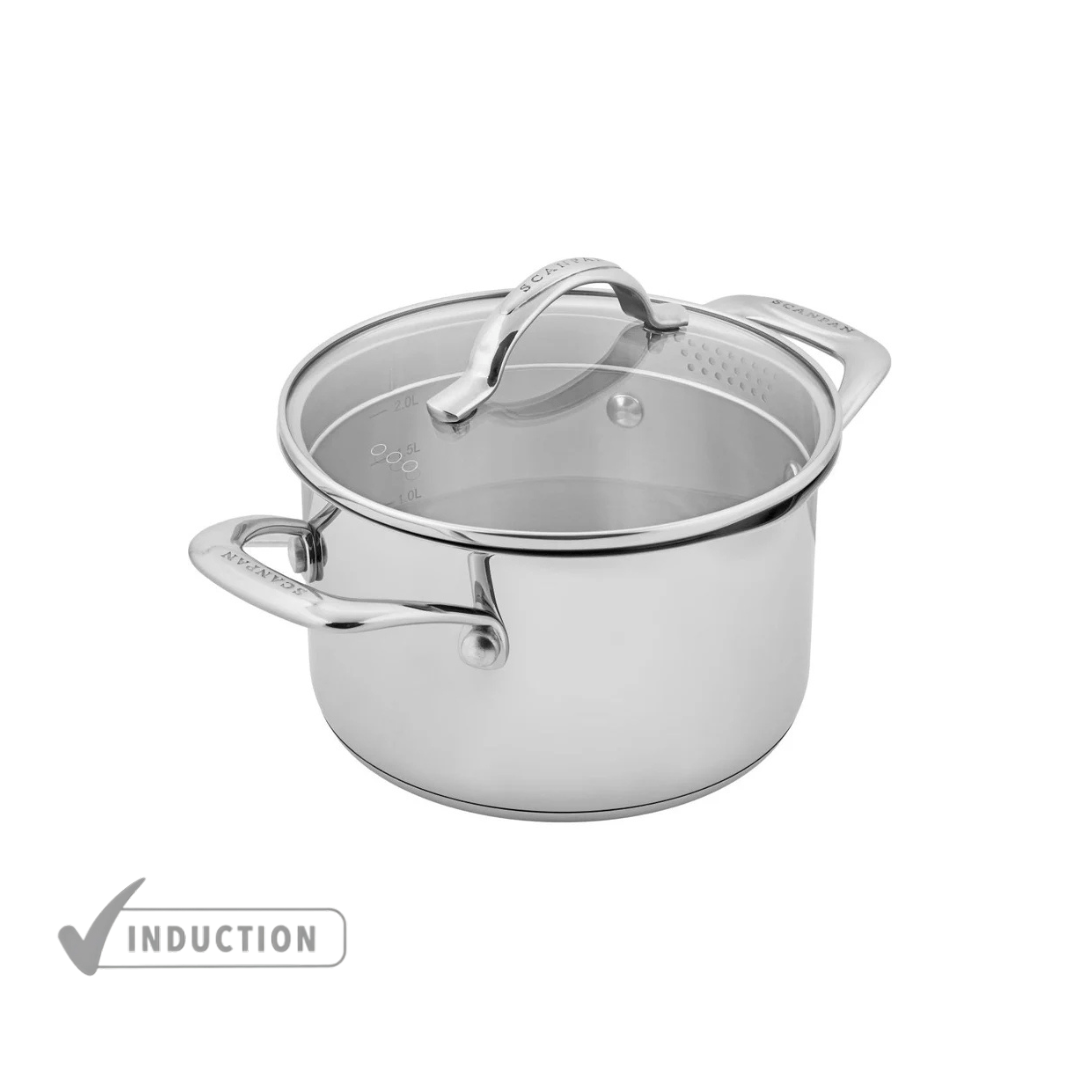 SCANPAN UK SCANPAN STS 18cm Dutch Oven with Lid (2.5L)