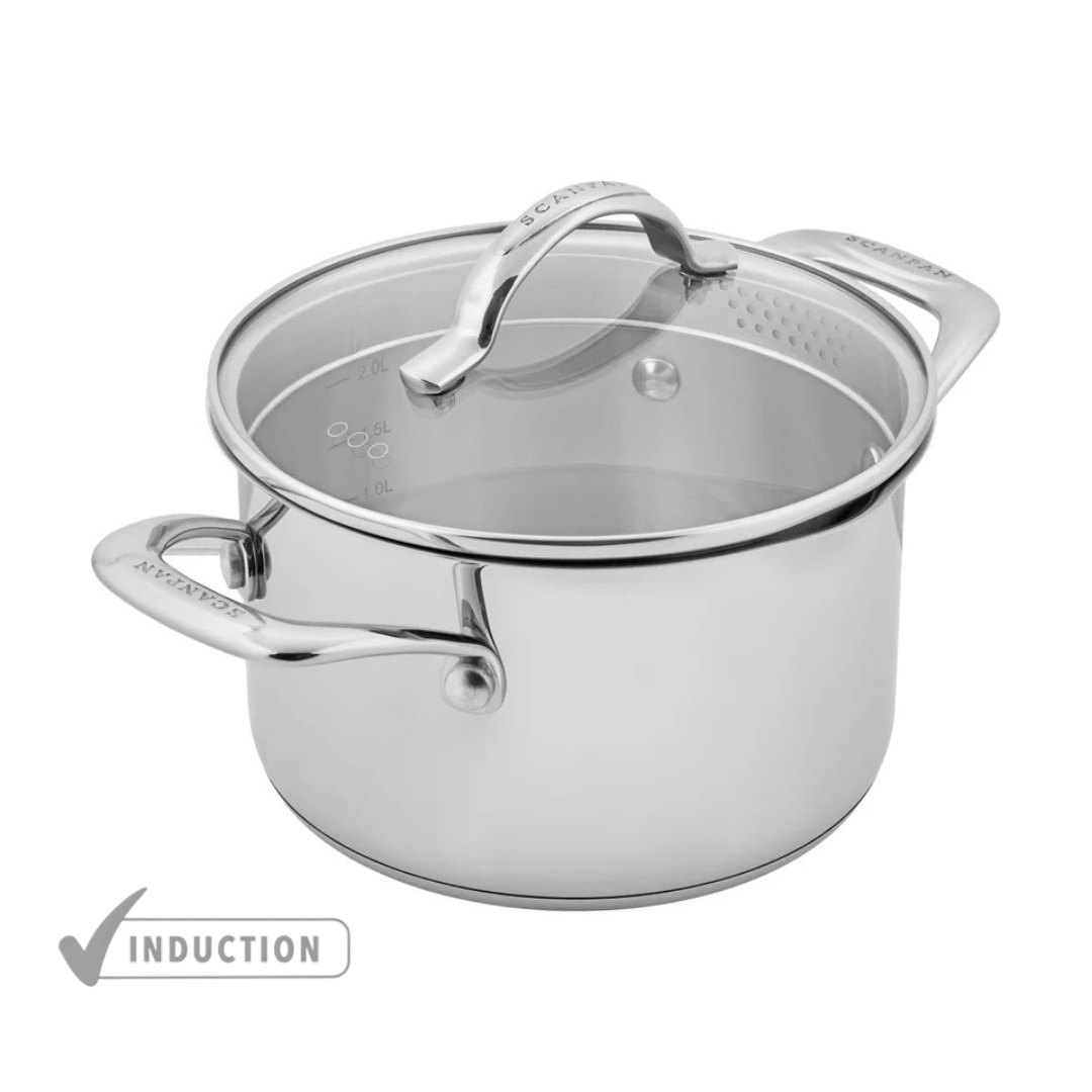 SCANPAN UK SCANPAN STS 24cm Dutch Oven with Lid (4.8L)