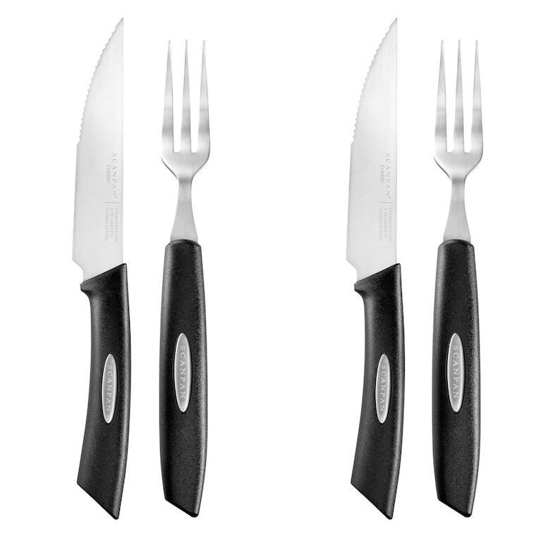SCANPAN UK SCANPAN Classic Knives 4pc Texas Steak Set