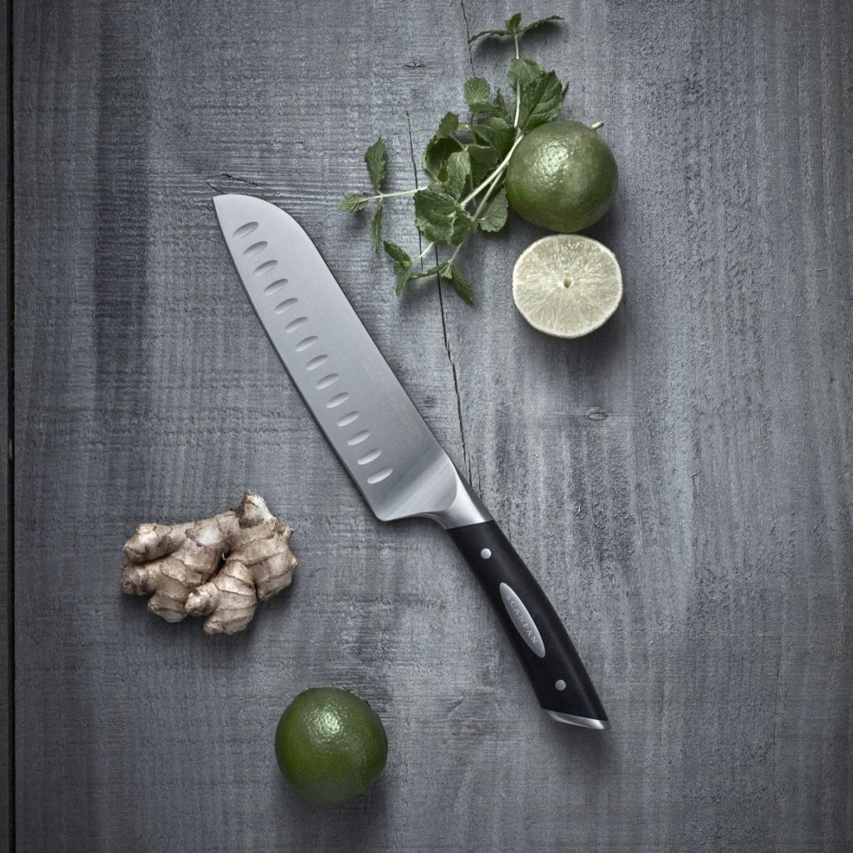 SCANPAN UK SCANPAN Classic Santoku Knife 12.5cm