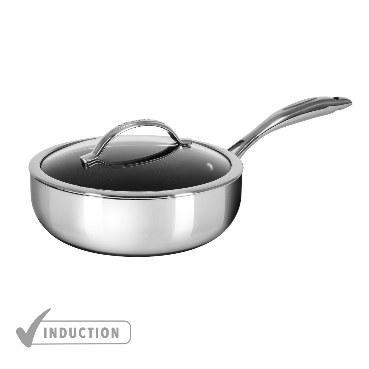 SCANPAN UK SCANPAN HaptIQ 26cm Deep Saute Pan With Lid