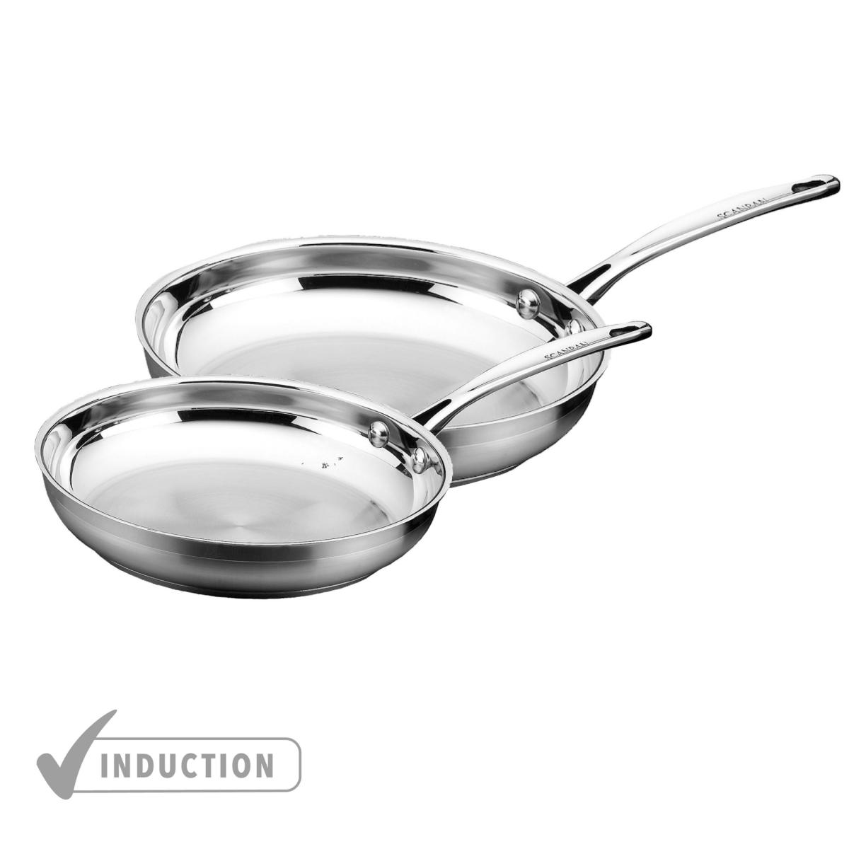SCANPAN UK SCANPAN Impact 2pc Frying Pan Set
