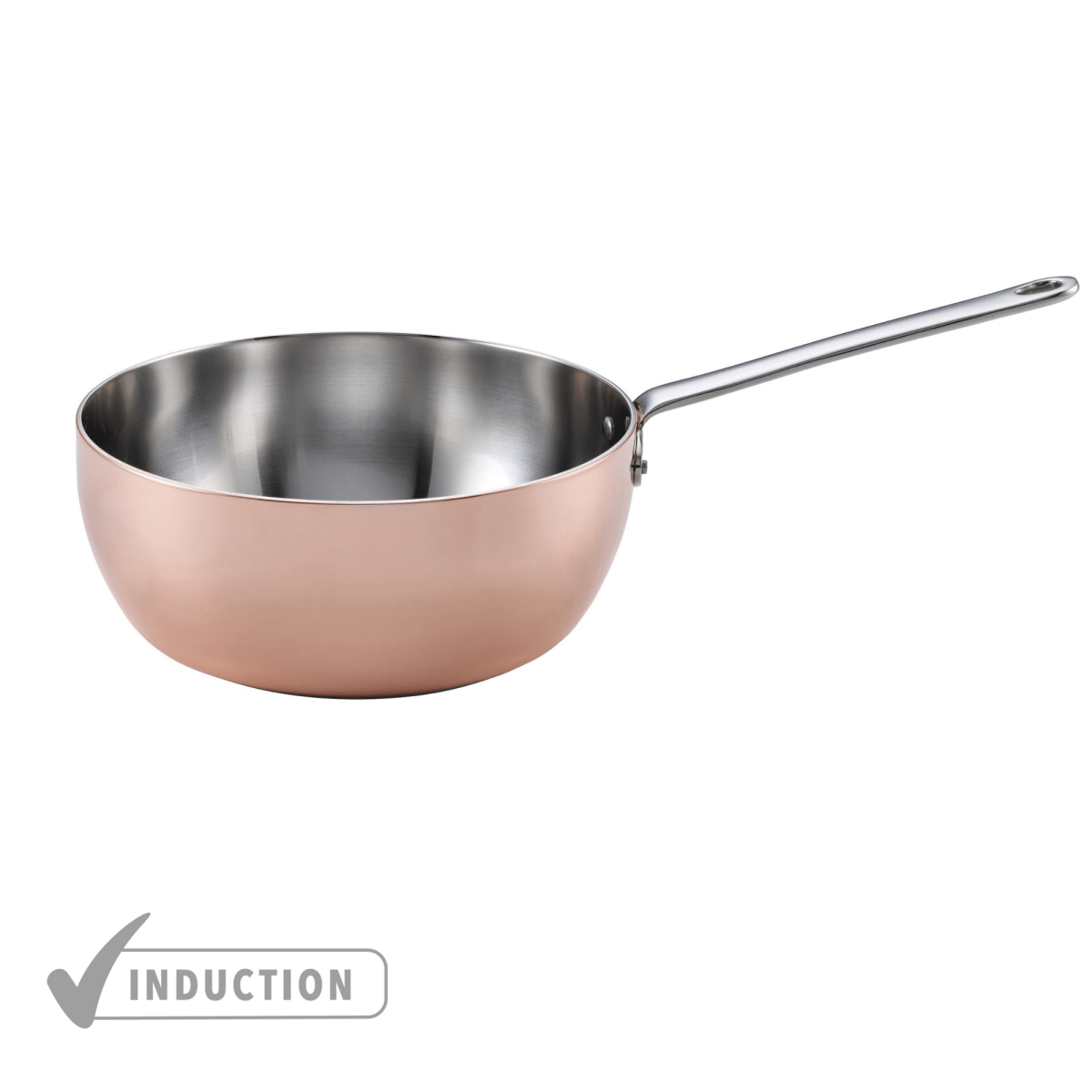 SCANPAN UK SCANPAN Maitre D Copper 20cm Sauteuse Pan