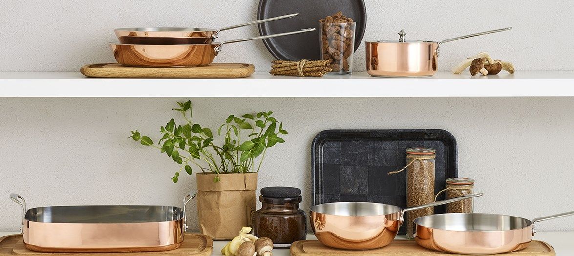 SCANPAN UK SCANPAN Maitre D Copper Roasting Pan 35cm x 24cm
