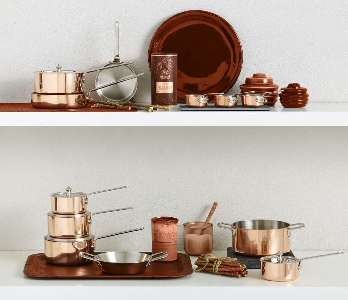 SCANPAN UK SCANPAN Maitre D Copper Saucepan 12cm