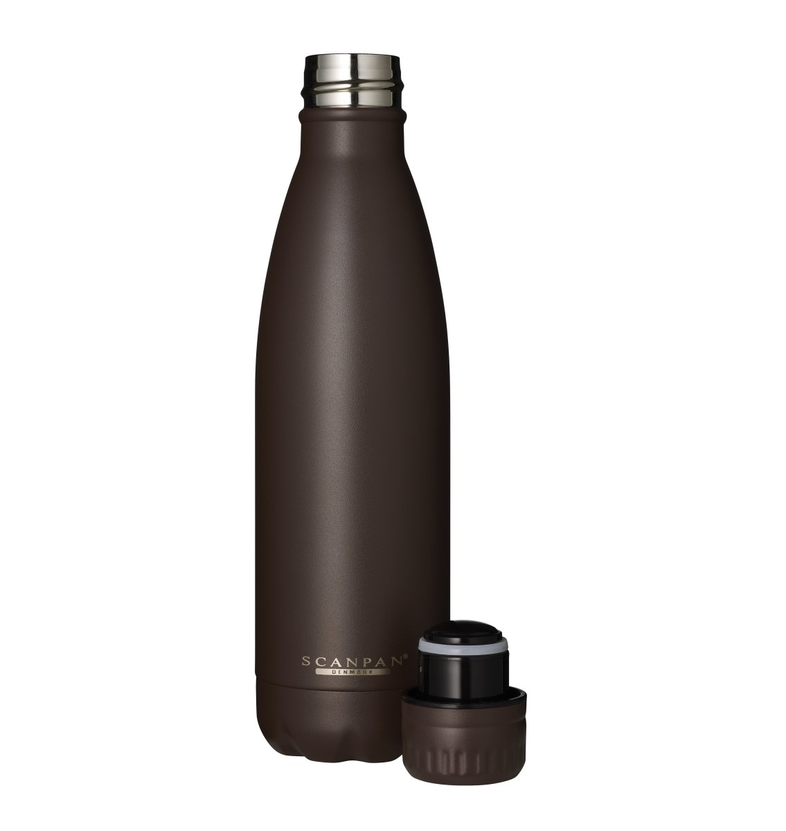 SCANPAN UK SCANPAN To Go 500ml Bottle - Brown Granite
