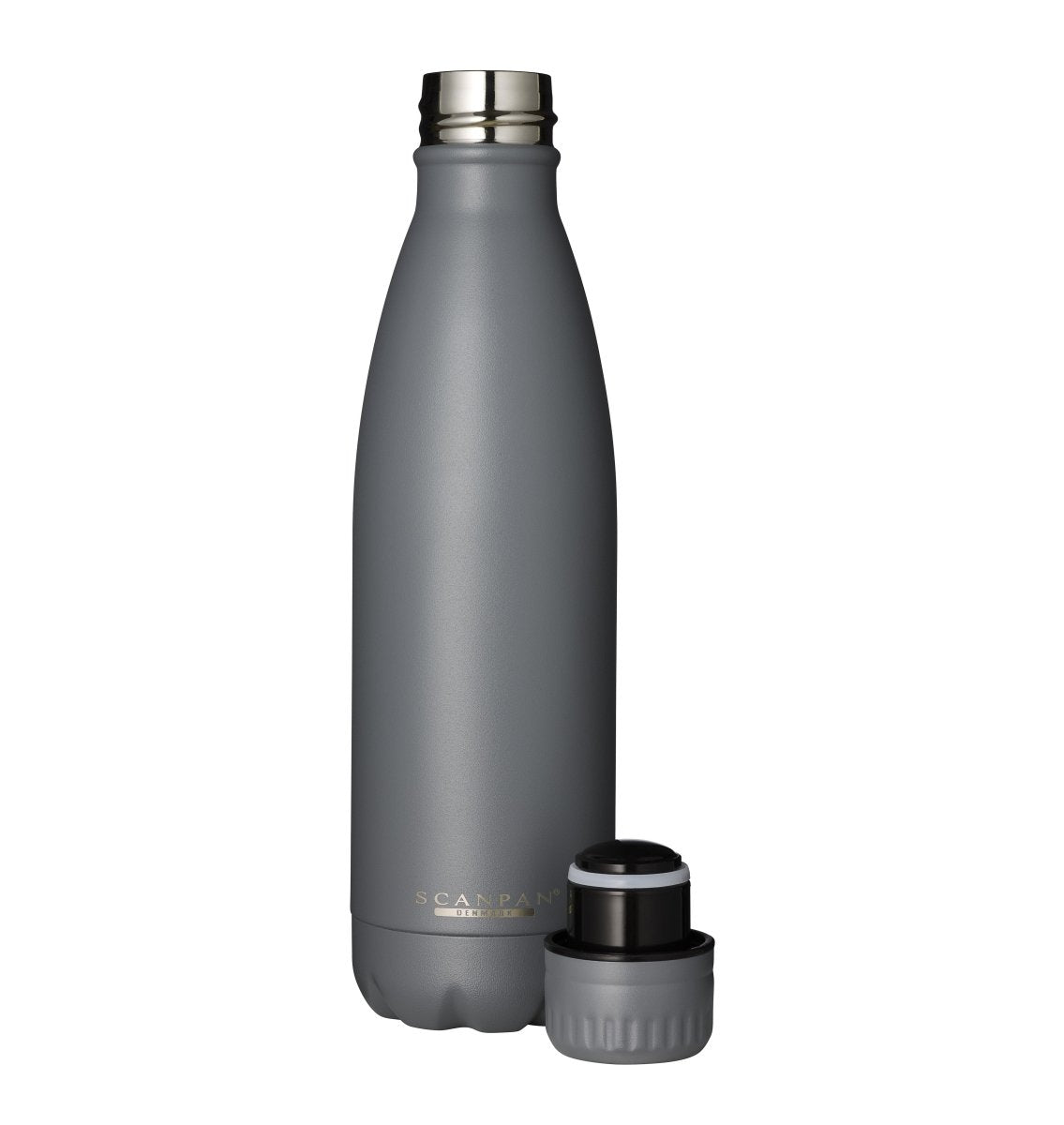 SCANPAN UK SCANPAN To Go 500ml Bottle - Neutral Grey